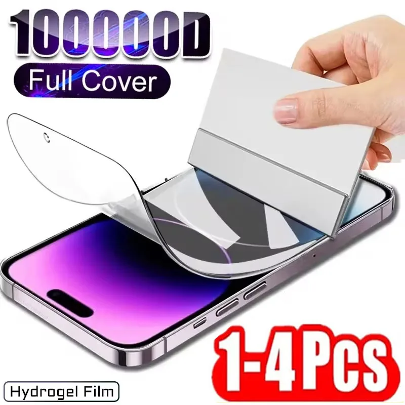 

1-4PCS Hydrogel Film For Xiaomi Poco F6 X6 X5 X3 F5 X4 M4 Pro M5S M5 M3 C3 F3 Mi 12 12X 10T 11 10 9 9T Pro 11 10T 9 Lite 11Ultra