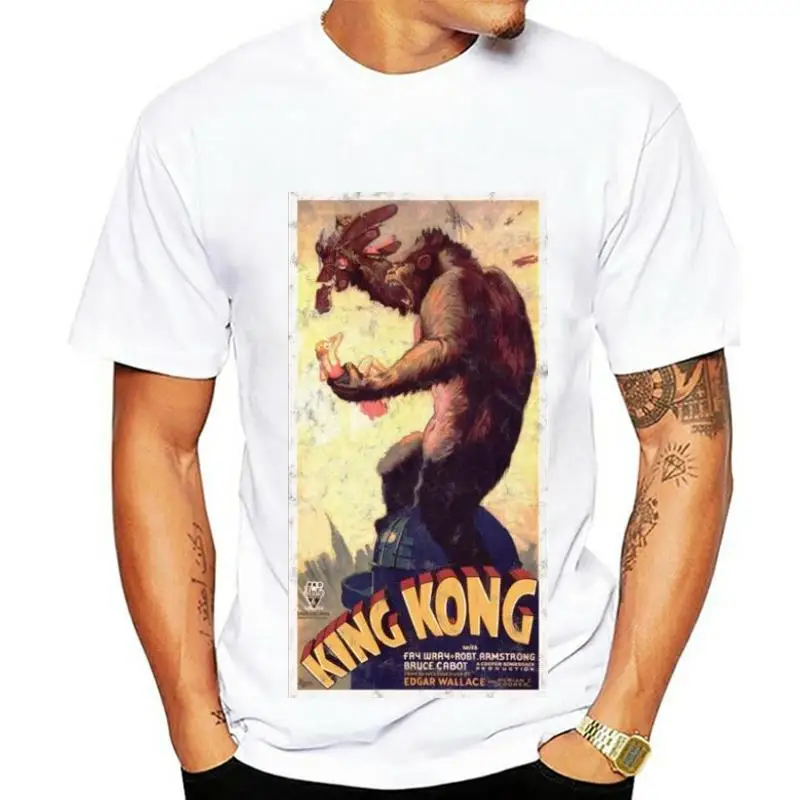 King Kong Retro Movie Art Shirt Cult Classic Tee Sci Fi Art Vintage Graphic Tee