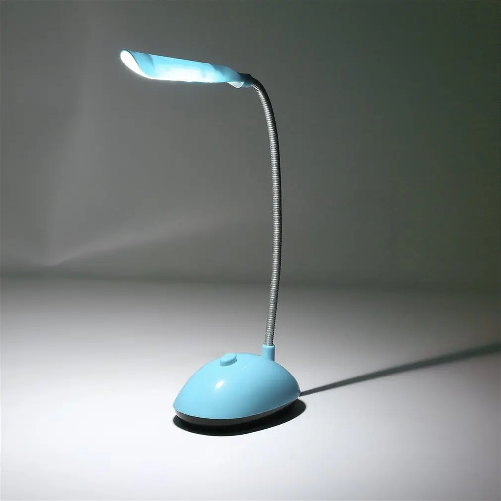 LED Desk Light Table Lamp Reading Book Light Battery Desk Lamp Mini Eye Protection Office Bedroom Bedside LED Study Table
