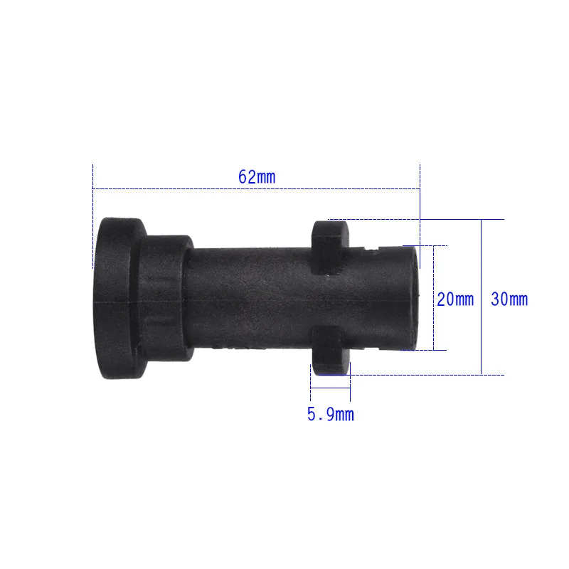 Conector Adaptador Lavadora de Pressão Bocal De Espuma De Latão, Foamer para Karcher K2, K3, K4, K5, K6, Pistolas de pulverização K7, G1, 4 Roscas