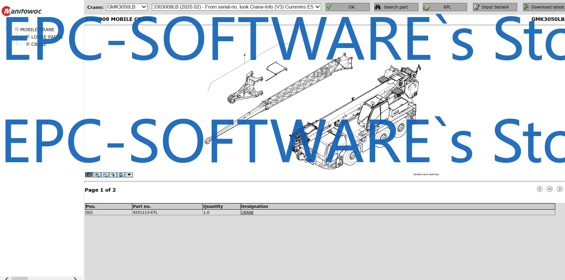 

EPC-SOFTWARE Детали Grove Catalog 2023, руководство по запчастям