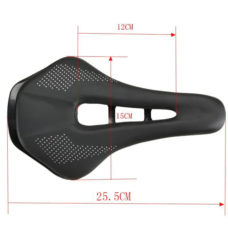 Bicycle Saddle Seat Road Steel Rails Mountain Bike Cushion For Men Skid-proof Soft PU Leather Road MTB Bicycle Saddle image 5