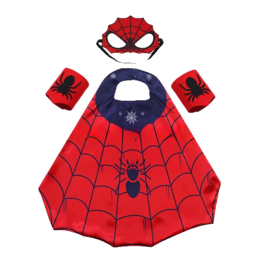 قناع الرأس الشبكي ذو الرأس الكرتوني للأطفال، هدية لعب الهالوين