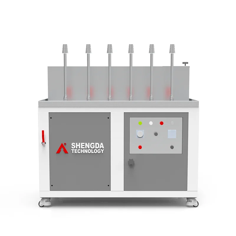SHENGDA SD-538B 6-трубный верхпер для обуви, паровая машина, задняя часть, коробка для пальцев, увлажнитель для смягчения вампа, пароварка