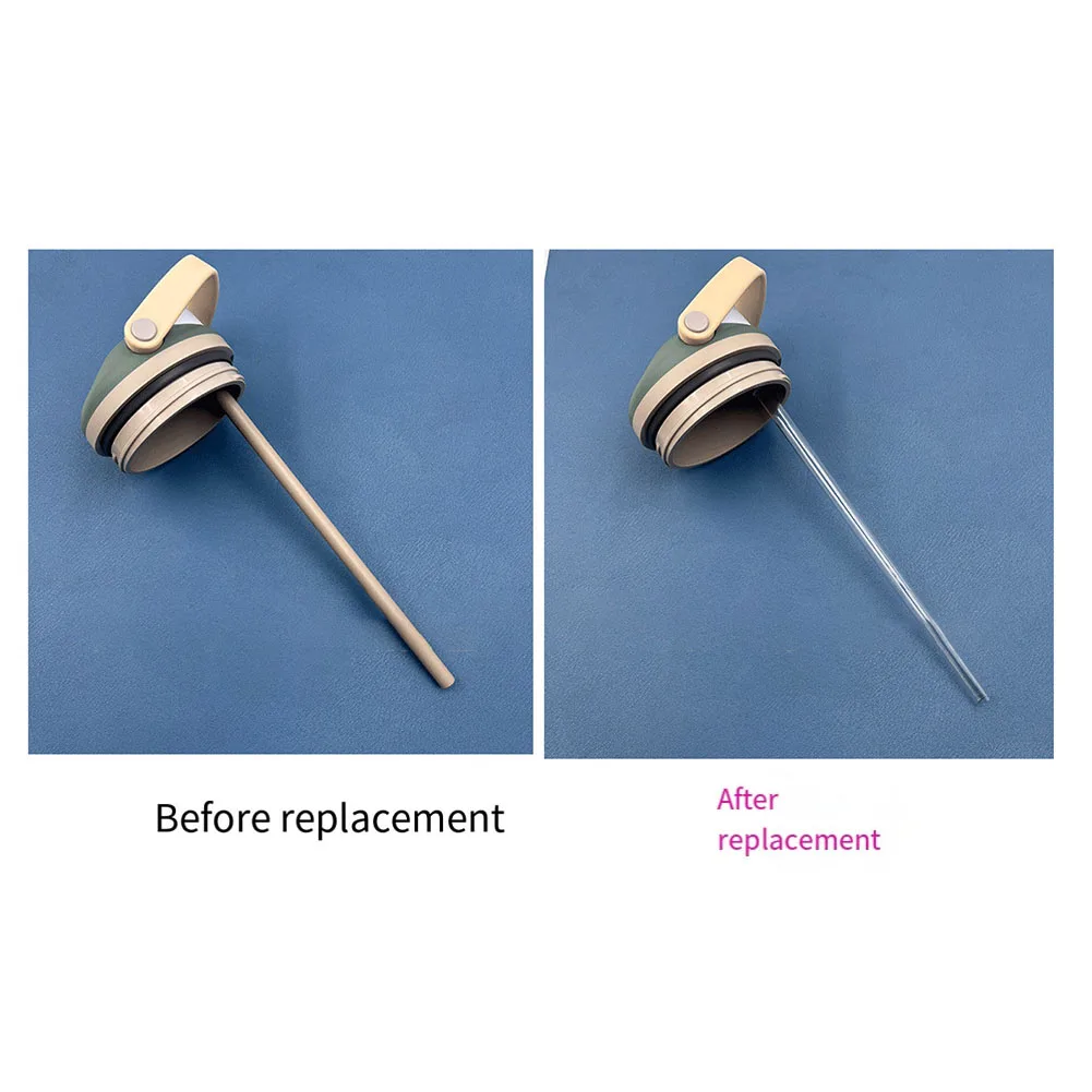 

Замена прозрачной соломы, совместимая с бутылками Owala Swap 30 унций и 40 унций с набором кистей для обслуживания