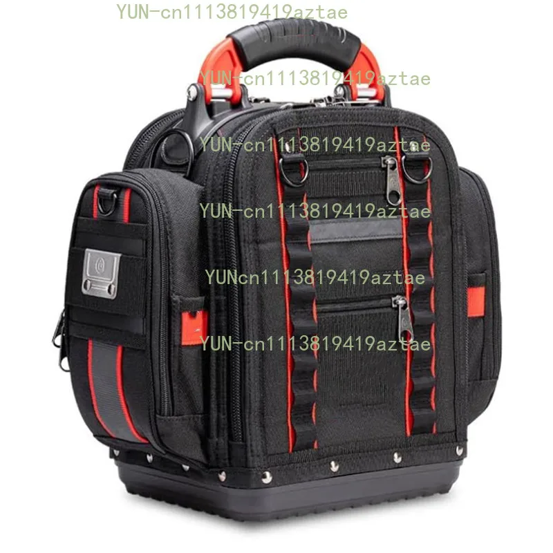 Heavy Duty Oxford Tool Bag Wear-Resistant Crossbody Shoulder Strap Portable Organizer Case