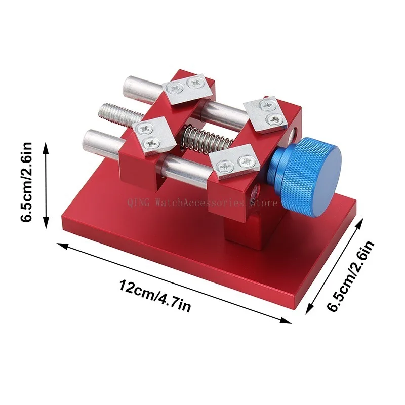 Stół warsztatowy Otwieracz do tylnej obudowy zegarka Narzędzie do demontażu pierścienia przegrody dla zegarmistrza Narzędzie do wymiany baterii do naprawy zegarków