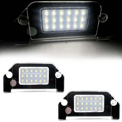 LH+RH White Led License Number Plate Light For Chrysler 300 300C 2005-2014 Chrysler Sebring 2007-2010 Car tail Lighting Source