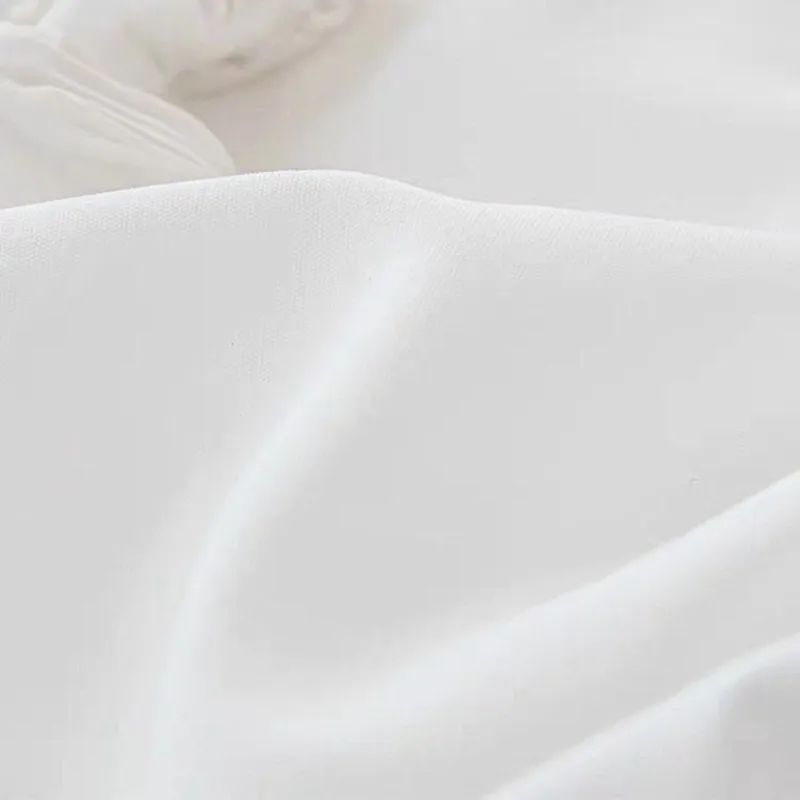 Super Soft Great Hand Feeling White Thicken Tulle Curtains for Living Room Veil for Window Solid Sheer Voile for Bedroom Kitchen
