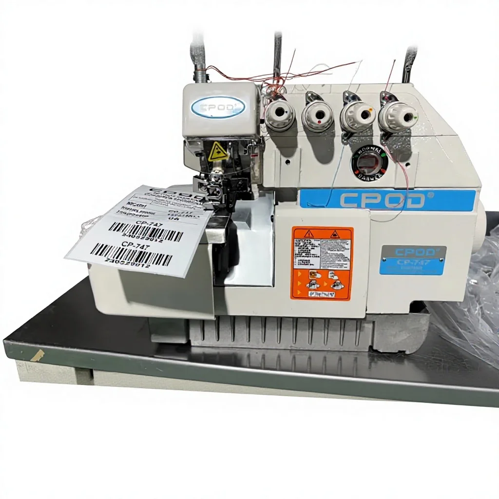 CP-747D  High Quality Industrial Electric Four-thread Overlock Sewing