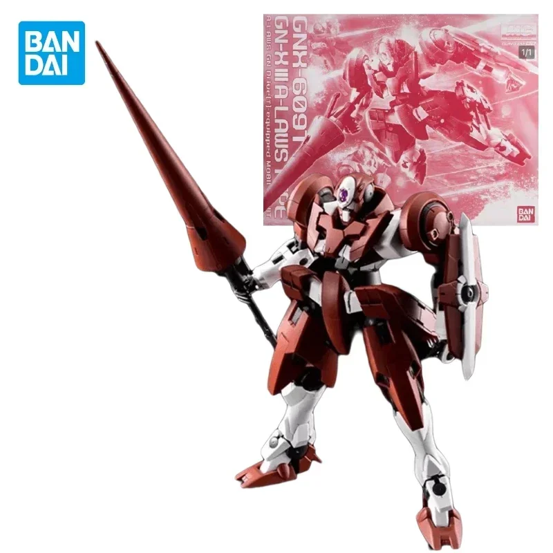 In Stock Bandai Original Anime GUNDAM MG GNX-609T GN-X3 A-LAWS Type 1/100 Assembly Anime Action Figure Model Toy Collection Gift