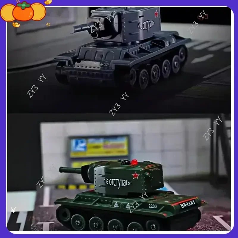 Mini, pełnozawodny, proporcjonalny czołg RC na biurko, zdalnie sterowany, zabawka dla chłopców, system walki na podczerwień, interaktywny prezent dla rodziców i dzieci.