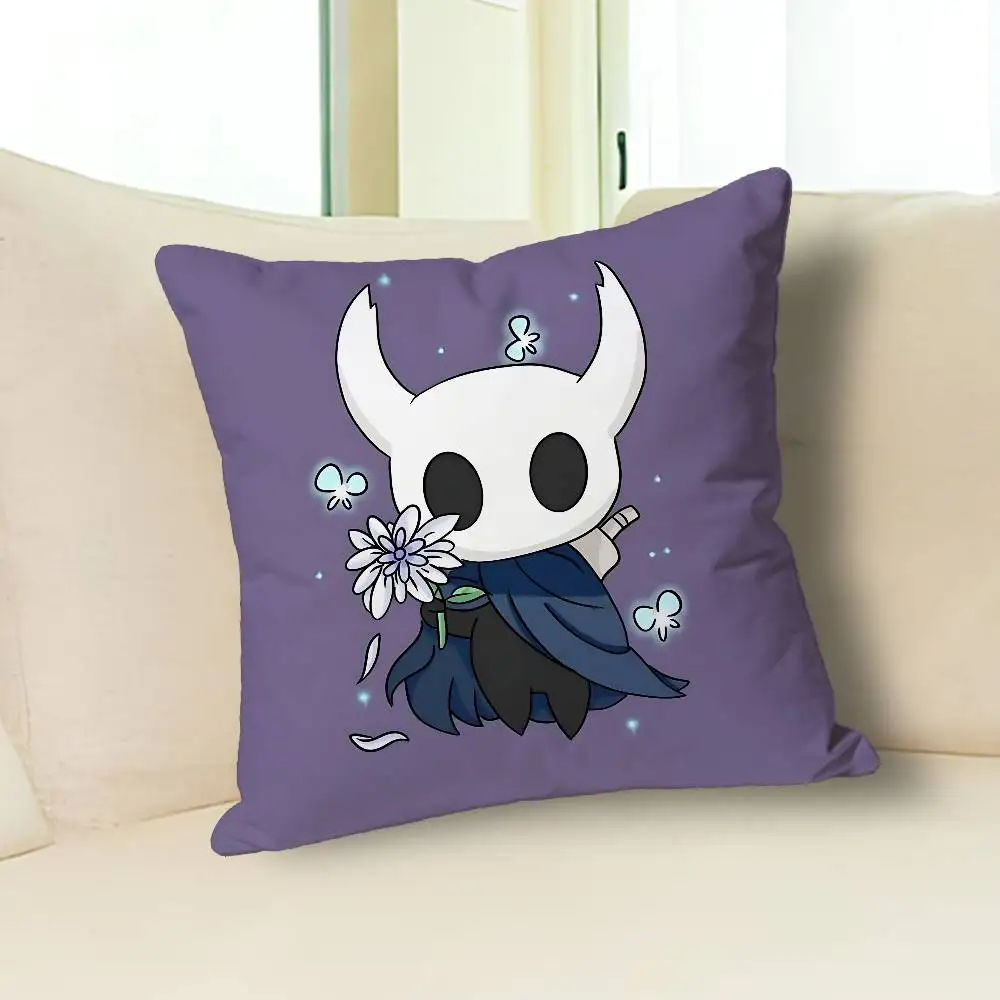H-Hollow Game K-Knight Cartoon Pillow Cover, 4K HD Printed Cushion Cover case with Various Exquisite Patterns