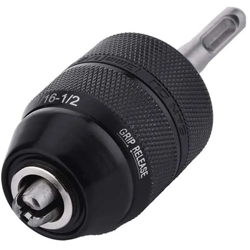 

A04G-2Pc 2-13MM Keyless Drill Chuck With SDS Plus Shank Adaptor,1/2-20UNF Impact Drilling Chuck Change Adapter Converter Tool