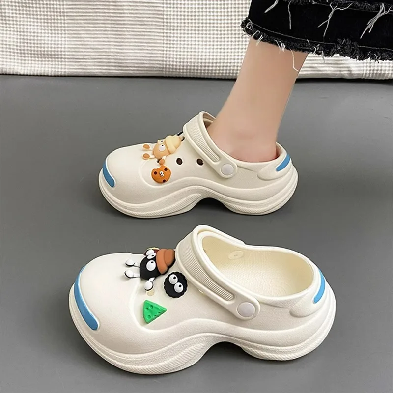 

Women's Cartoon Clogs - Ergonomic Arch Support & Quick-Dry Odor-Resistant Shoes Non-Slip Breathable Indoor/Outdoor Slides