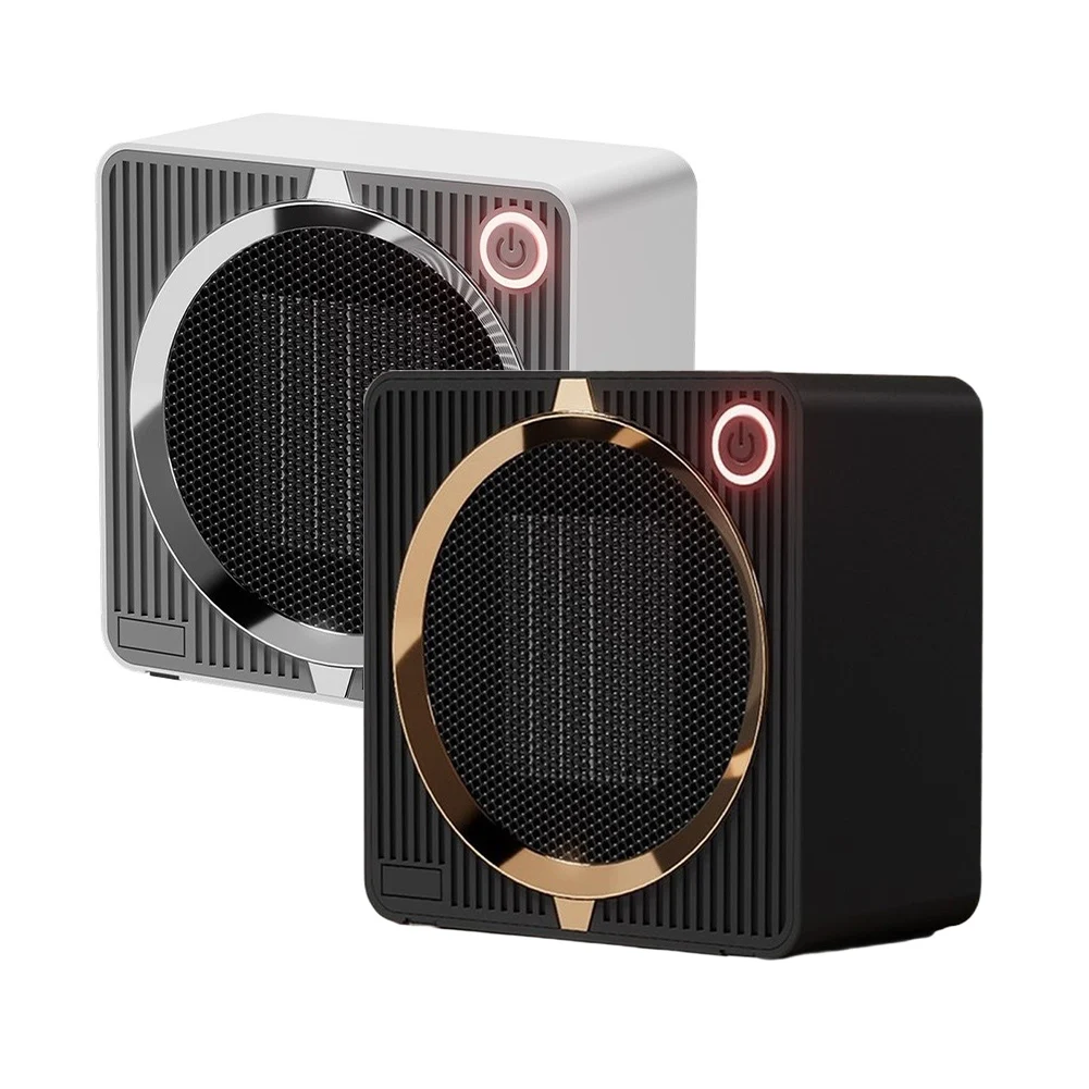 For Mini Space Heater 500W Compact Size 14x7x14cm for Small Spaces Heating Technology Safe Overheat Protection