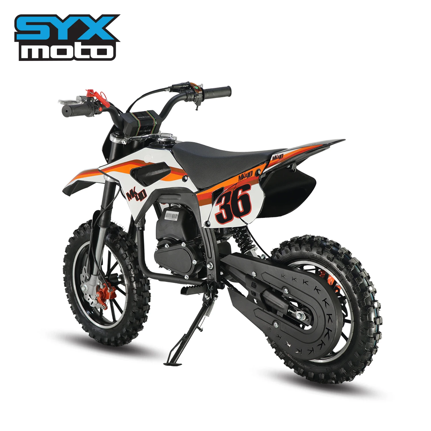 SYX MOTO 40cc Dirt Bike for Kids 4-Stroke Gas Powered Mini Pit Bike Off Road Motorcycle Gift for Children Motorcycle Dirt Bike
