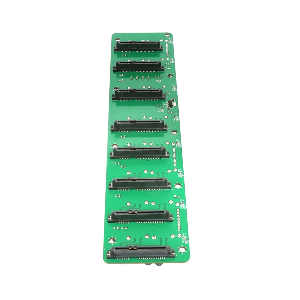 618 Mega Sale PC Server Backplane Hard Disk Expansion Backplane 8XU.2 SFF 8639 SAS 29 Pin for Molex 4pin for SATA Power Supply