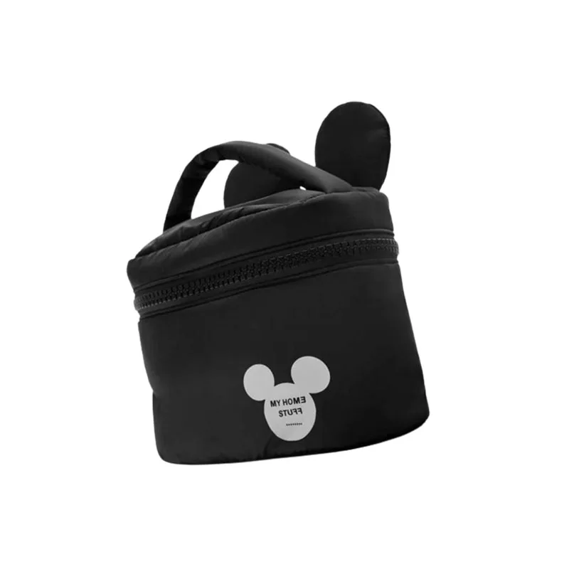 Śliczne Disney Anime Mickey Mouse kosmetyczka śliczna duża pojemność podróż na zewnątrz dziewczyna kosmetyczna szminka perfumy przenośna torba do