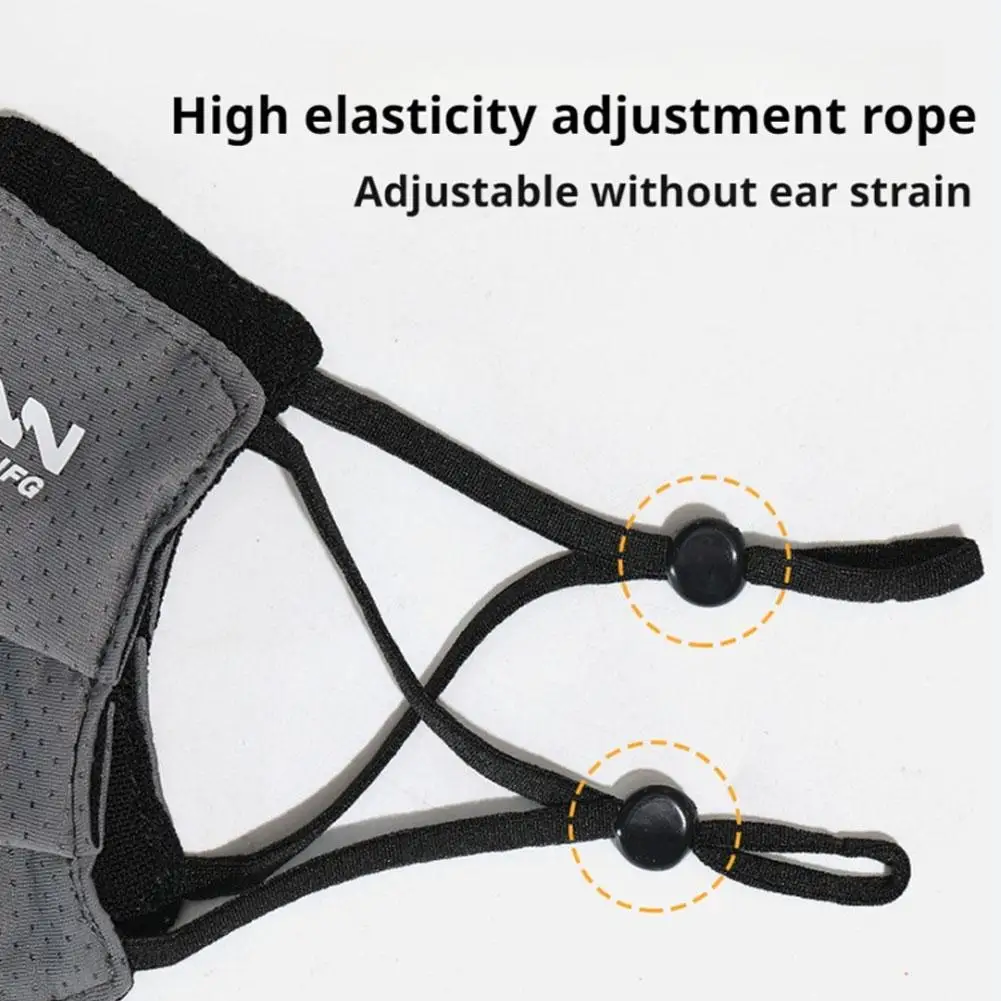 Breathable Ice Silk Face Cover UV Face Shield Washable Reusable Sun Protection Face Mask for Motorcycle Running Riding Exercise