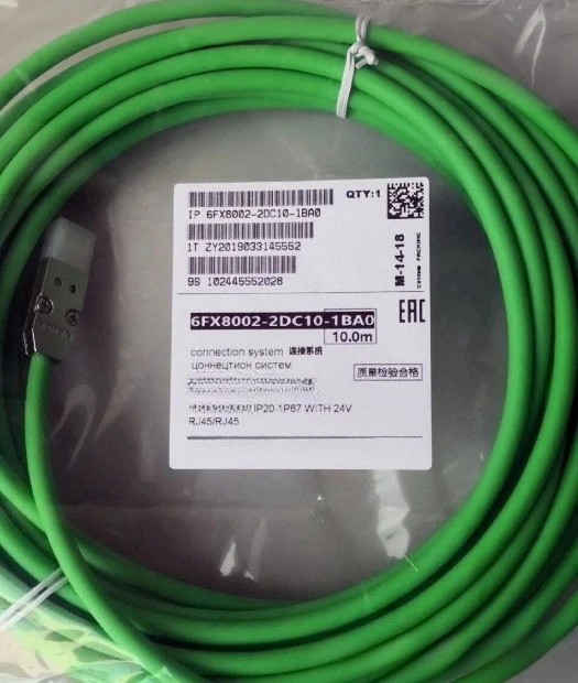 

Brand New Original 6FX8002-2DC10-1BA0 signal cable pre-assembled with 24 V Connector RJ45 IP20 6FX8002-2DC10-1BA0 Fast delivery