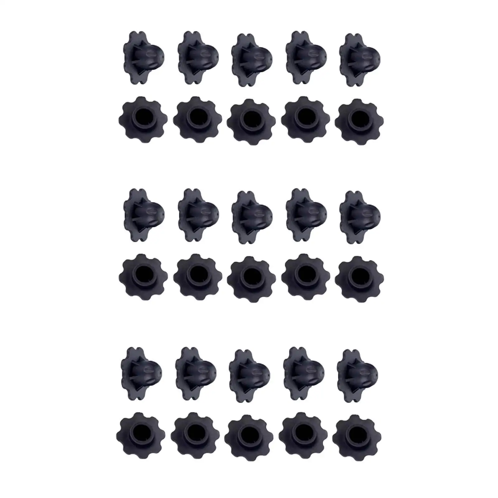 Furniture Leg Non Slip Foot Cap Replacement Durable Moon Chair Protectors for Folding Camping Chair Outdoor Patio Garden