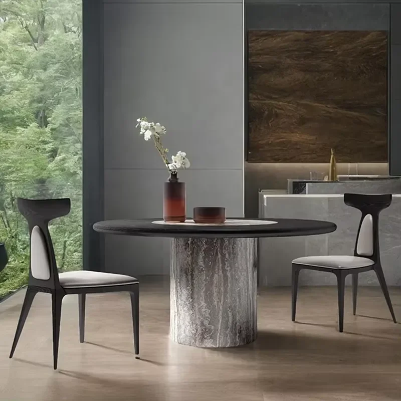Dining Table Set Factory Price Modern Dining Table 6 8 Chairs Persons Dining Room Set Marble Slate