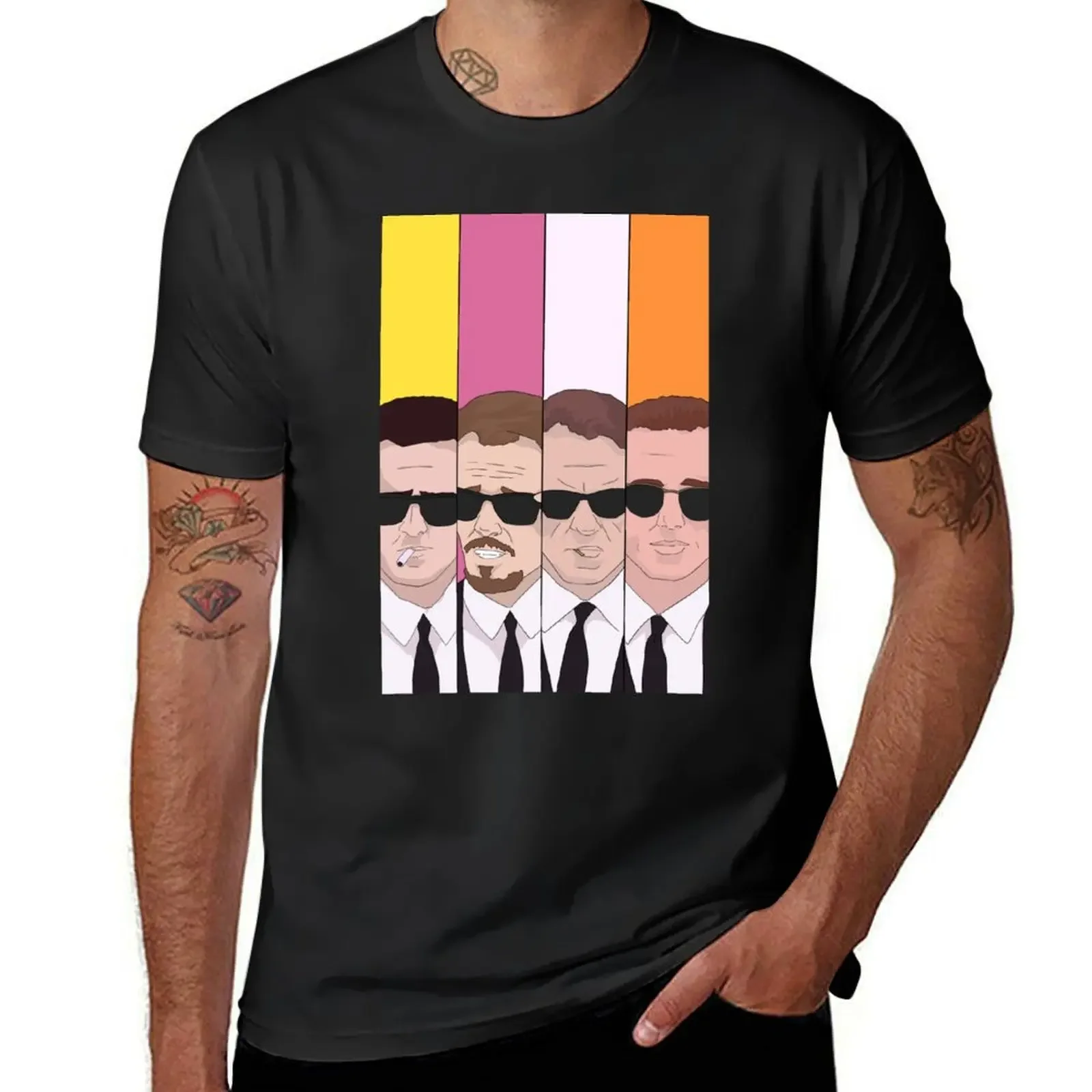 Reservoir Dogs Design T-Shirt anime clothes shirts graphic tee summer clothes mens t shirts casual stylish