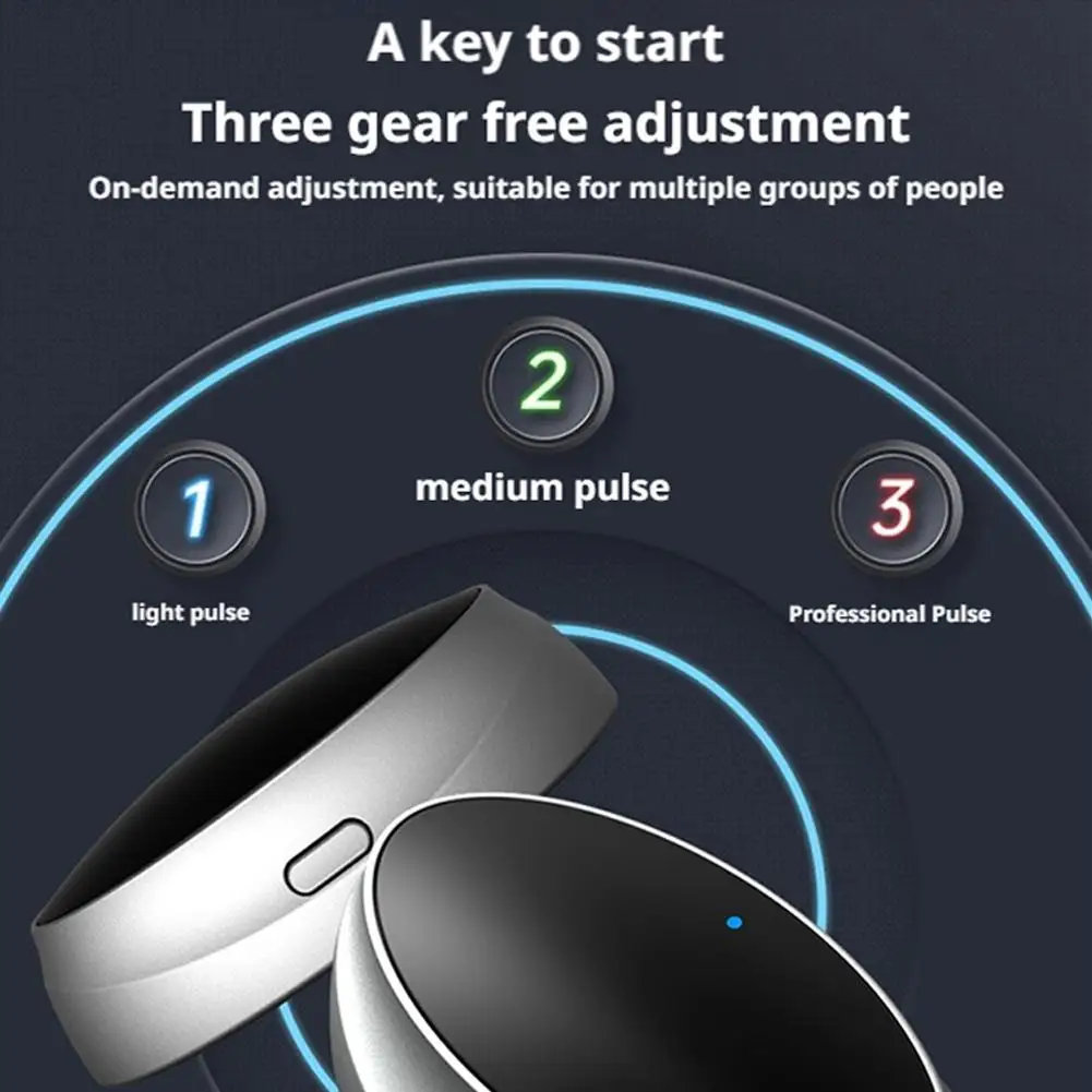 

Для технологии апноэ во сне, дизайн импульсного массажа, перезаряжаемое умное устройство против храпа, двойное рельефное домашнее дорожное устройство, 1 шт.