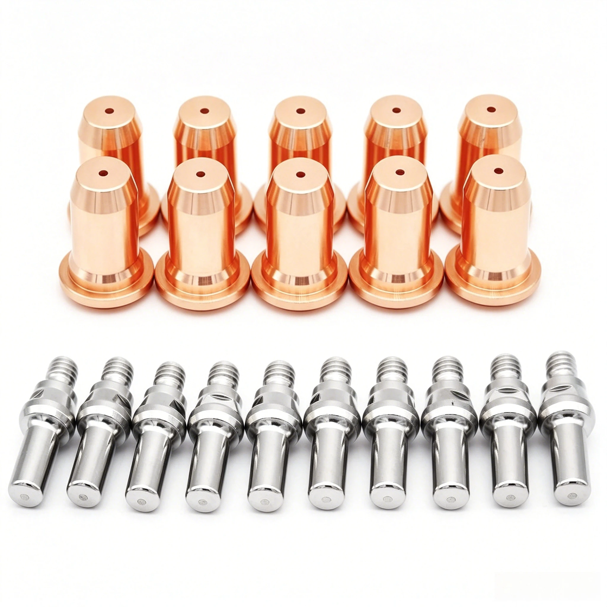 10個入り-52582-電極、10個入り-51313-ノズル（10mm）、プラズマ切断トーチ用-ipt-60-pt-60-ipt-40-pt-40、新品。