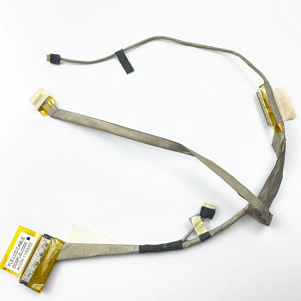 Video screen Flex cable For Lenovo Ideapad S10-3 laptop LCD LED Display Ribbon cable DD0FL5LC000 QTFL5-ESL0206A