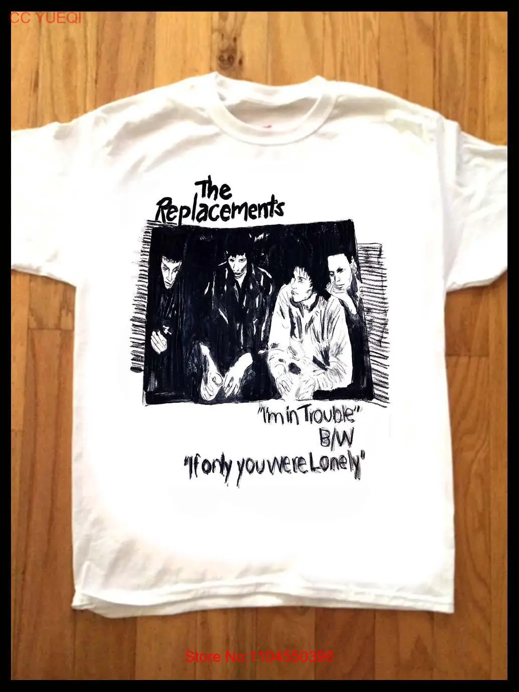 

Футболка The Replacements Sorry Ma Pop Art от художника Адам Панк Пол Устерберг 80-х годов, ограниченная серия Rock n' Roll