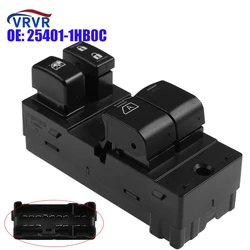 VRVR 25401-1HB0C 254011HB0C New Electric Power Window Lifter Switch Button 25401-3BB0C For Nissan Micra K13 2010-2018