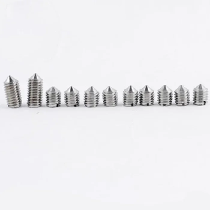 

GYDrjGzC 10pcs M6 stainless steel word flat tip broken screw slotted screws home decoration bolts 5mm-30mm length