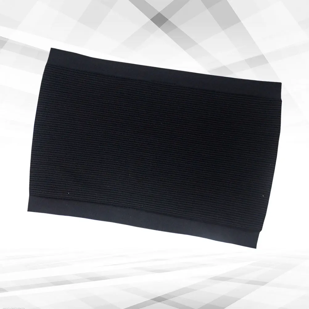 

Breathable Belly Band Waist Trimmer Belt for Men Elastic Tighten Fitness Slimming Support M Black Breathable Belly Band