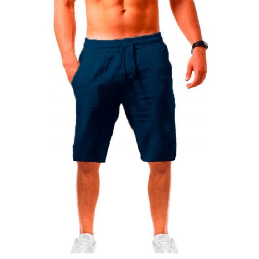 Thumbnail 2 - #49 Top 50 Mens Cotton Linen Summer Shorts