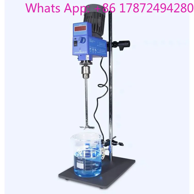 0528NEW GZ120-S Digital Display Cantilever Laboratory Electric Mixer Overhead Stirrer Lab Stirrer Mixer 110V/220V
