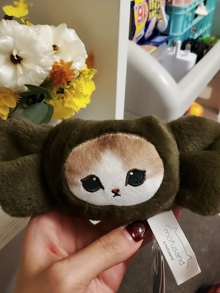 

Официальный брелок Mofusand Kanto Cooking Series, акула, кошка, плюшевая кукла, милый рюкзак, подвеска, коллекционная мягкая игрушка, кавайный подарок