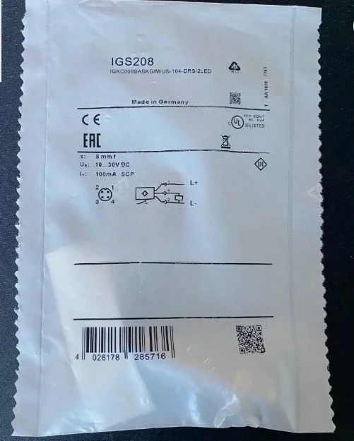 

Совершенно новый бесконтактный переключатель IGS208 IGS209 IGS205 IGS206 IGS207, заводской запас, быстрая доставка