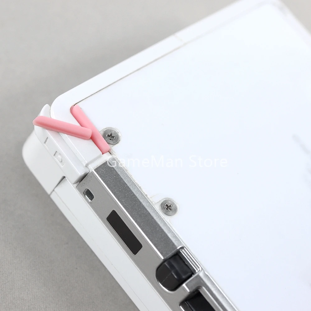 1pair=2pcs Lower Screen Back Cover Rubber Pads Replacement for Nintend 3DS Rubber Feet Cover