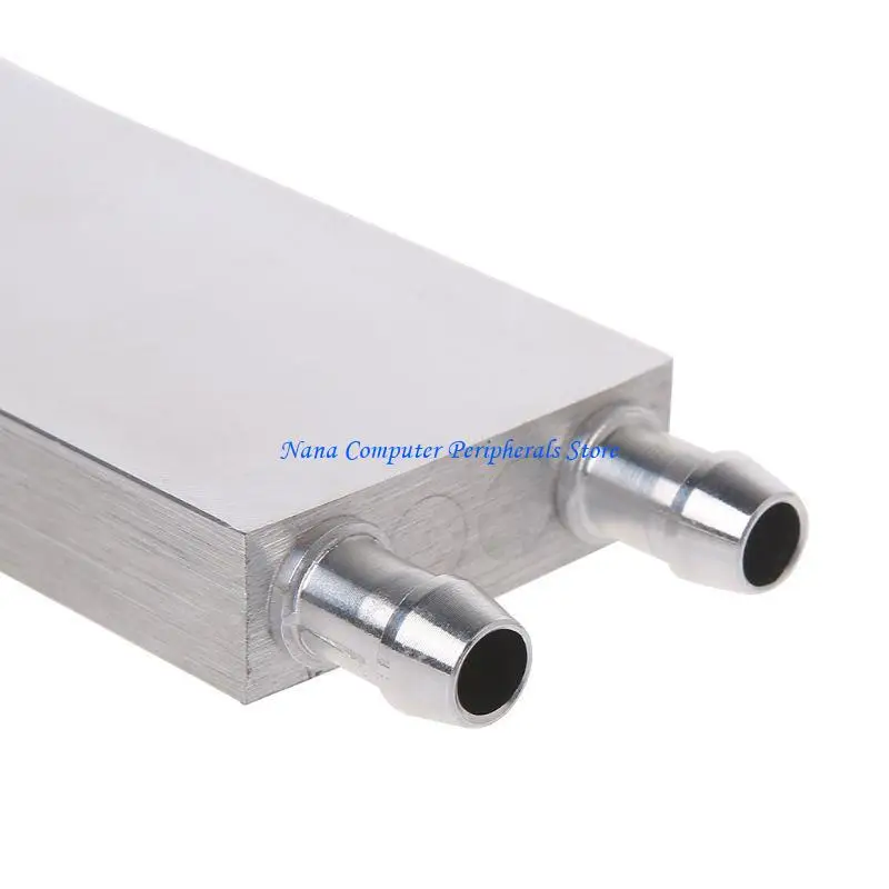 F68C 40x120mm الأولي الألومنيوم تبريد المياه كتلة مرار الحرارة الحار ل CPU الكمبيوتر المحمول الكمبيوتر الشخصي