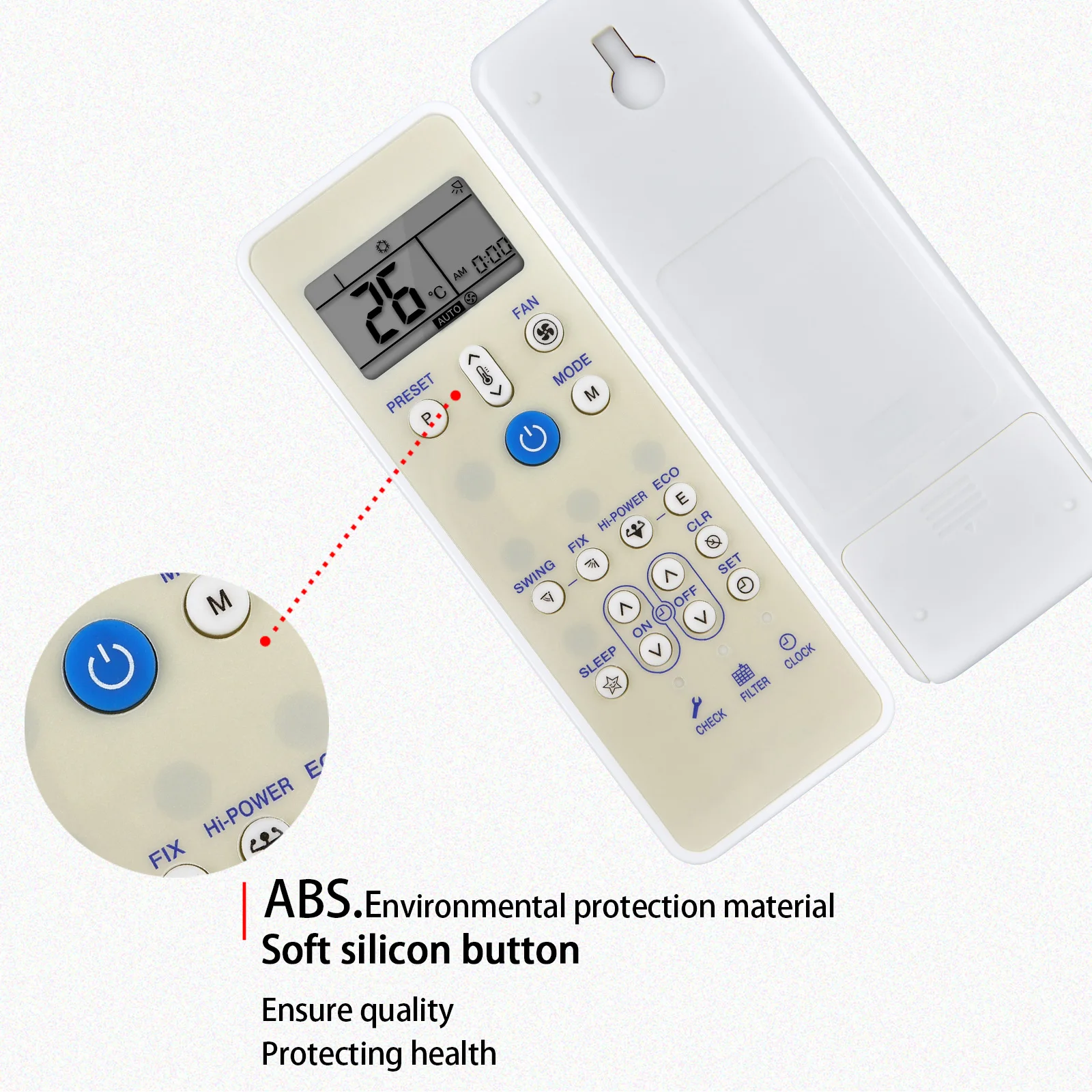 Nowy pilot zdalnego sterowania dla Carrier Toshiba WC-L03SE WH-L03SE RBC-AX32CE2 RBC-AX32UW-E TCB-AX32E2 KTKL004