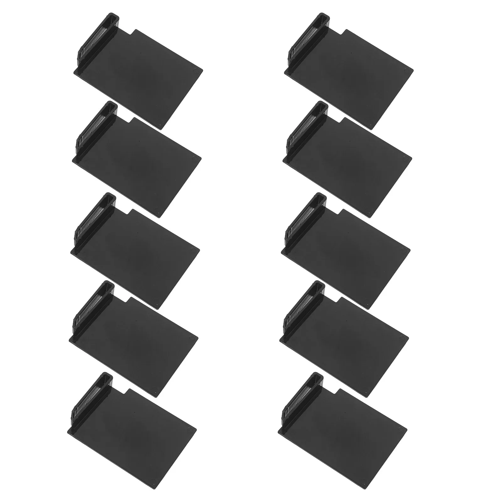 

10Pcs Trading Card Box Dividers Clip Plastic Separator Organizer for Storage Boxes Reusable Card Sorting Divider for Collectors