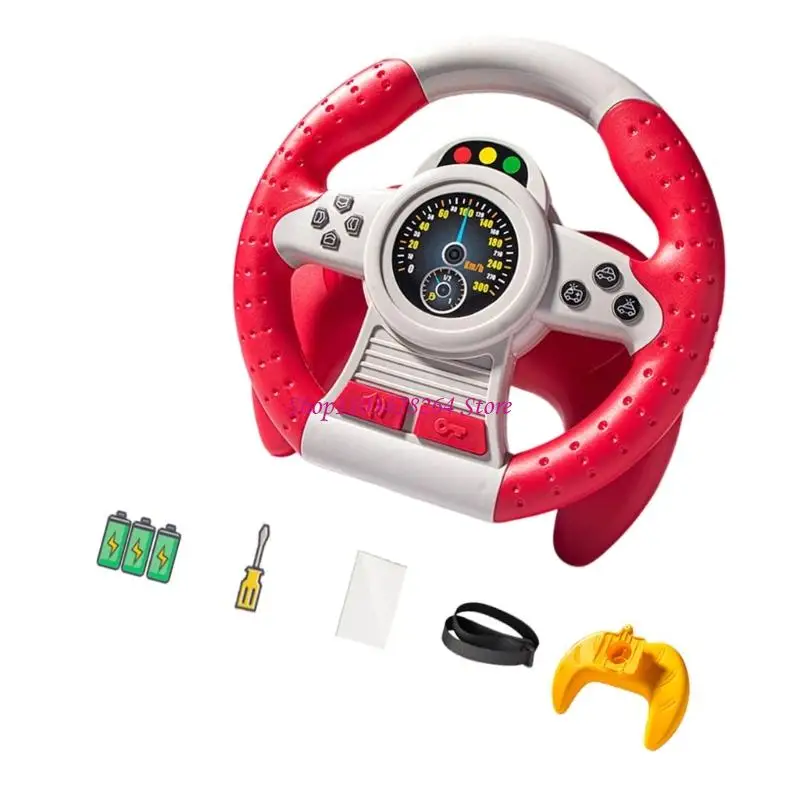 Brinquedo condução simulado para crianças, promovendo o desenvolvimento habilidades motoras