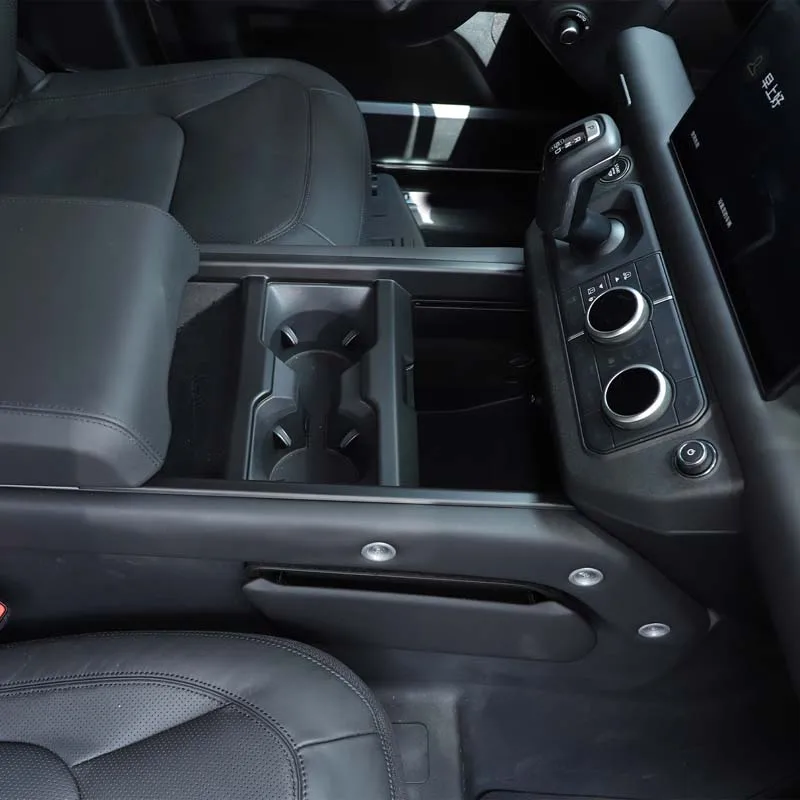 

For Land Rover defender 90 110 130 2025+ ABS Center Console Panel Frame Cover Decoration Sticker Car Interior Accessories
