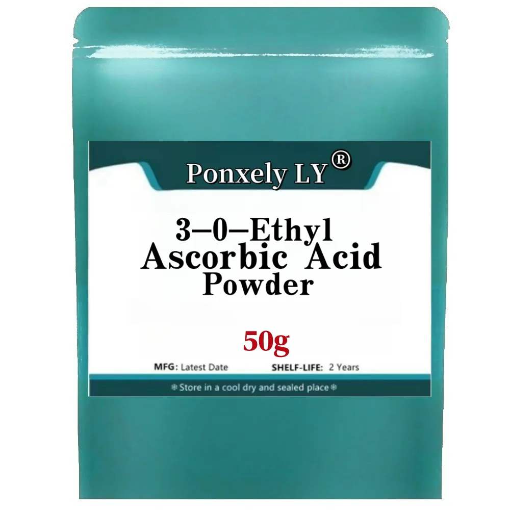 Hot Supply 3-o-ethyl ascorbinezuurpoeder voor het bleken van de huid Cosmetica Materiaal Verhelderende huid