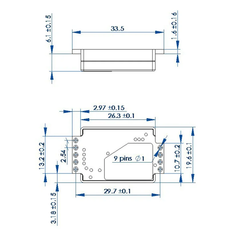 Smart-4X For Senseair S8 004-0-0053 S8-0053 الأشعة تحت الحمراء CO2 ثاني أكسيد الكربون الاستشعار S8 0053