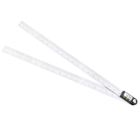 2025 0-500mm Stainless Steel Digital Angle Finder Digital Angle Ruler Electronic Protractor 90-degree angle measuring instrument