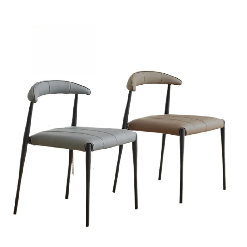 

Simple modern light luxury ox horn chair