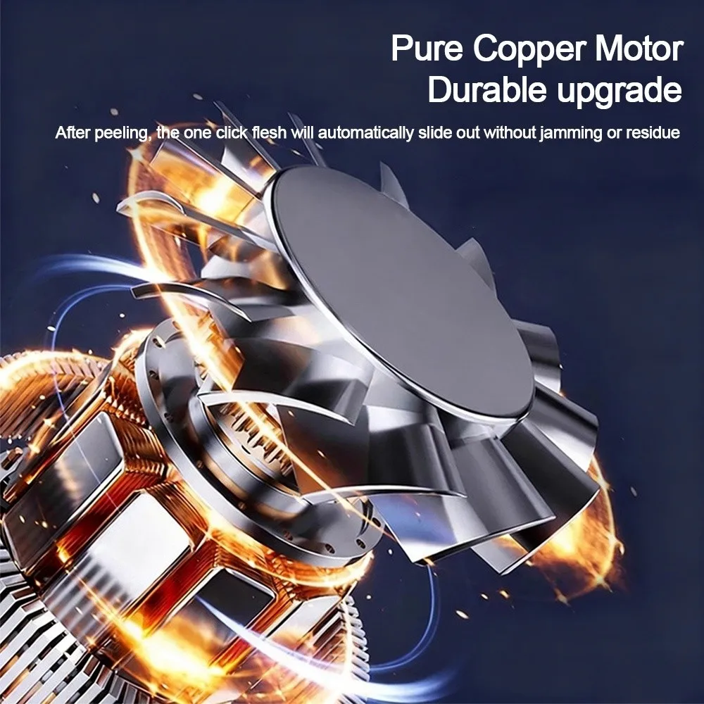 

Automatic Electric Grape Peeling Machine Hands-Free Effortless Peeling Small Fruit Peeler Machine Garlic Peeler Machine